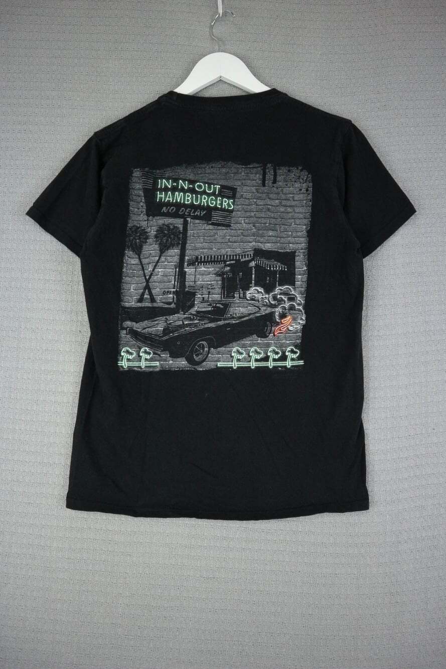 In-N-Out Burger Arizona Graphic T-Shirt Black Size S Short Sleeve Cotton